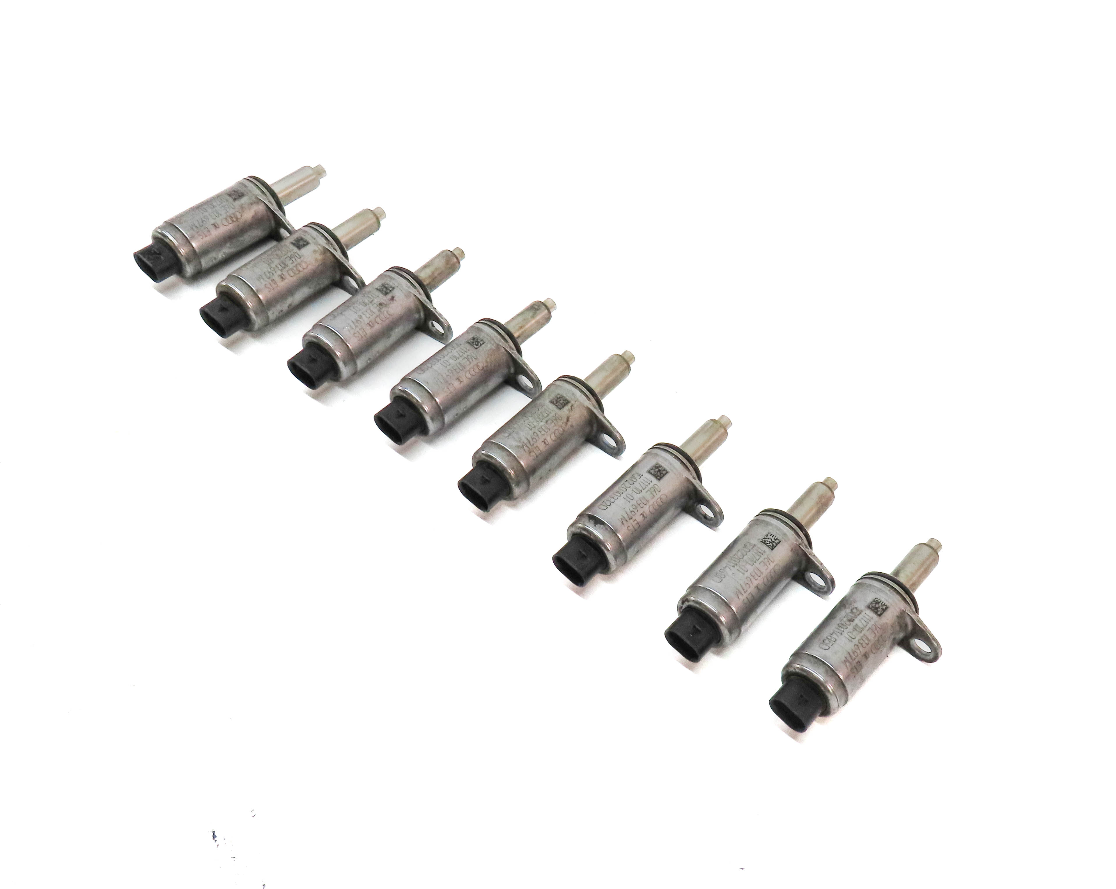 15 AUDI S3 (8V) 2.0L (CYFB) ENGINE CAMSHAFT CAM SHAFT ADJUSTMENT SOLENOID SET/8 — exact item pictured